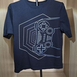 4 x $15. Navy Blue Gaming T-Shirt with Controller Graphic